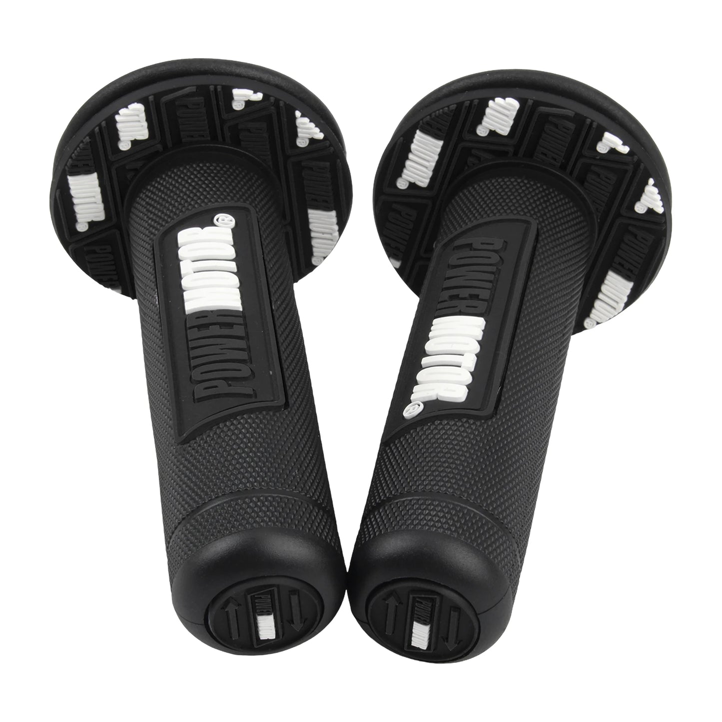 🎯⚡ Poignées Powermotor – Protection Guidon en Caoutchouc Gel, 7/8" 22mm, 24mm pour Motocross & Dirt Bike - GoDiscount