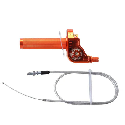 💨🏍️ Accélérateur Moto CNC Aluminium 7/8'' 22mm – Poignée Twist Grip pour Pit Bike, Motocross, ATV Offroad - GoDiscount