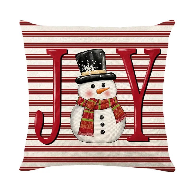 45cm Christmas Decorations Christmas Cushion Cover Pillowcase 2024 for Home Ornament Xmas New Year Christmas Decor 2025 home - GoDiscount