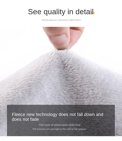 Jean Femme Taille Haute Hiver Épais en Velours – Slim Stretch Chaud Doublé Polaire, Denim Ajusté Casual - GoDiscount