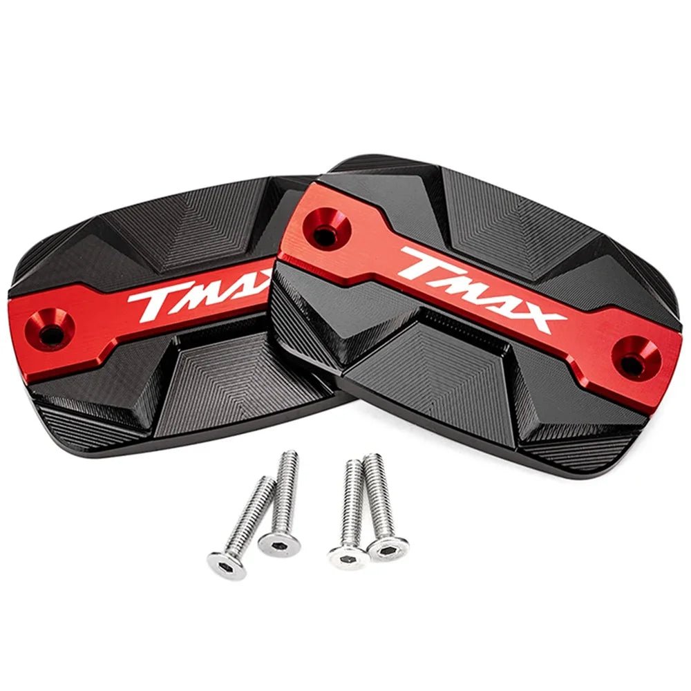 Couvercle Réservoir de Frein Avant CNC pour Yamaha TMAX 500/530/560 – Capot Bouchon d’Huile TECH MAX SX DX - GoDiscount