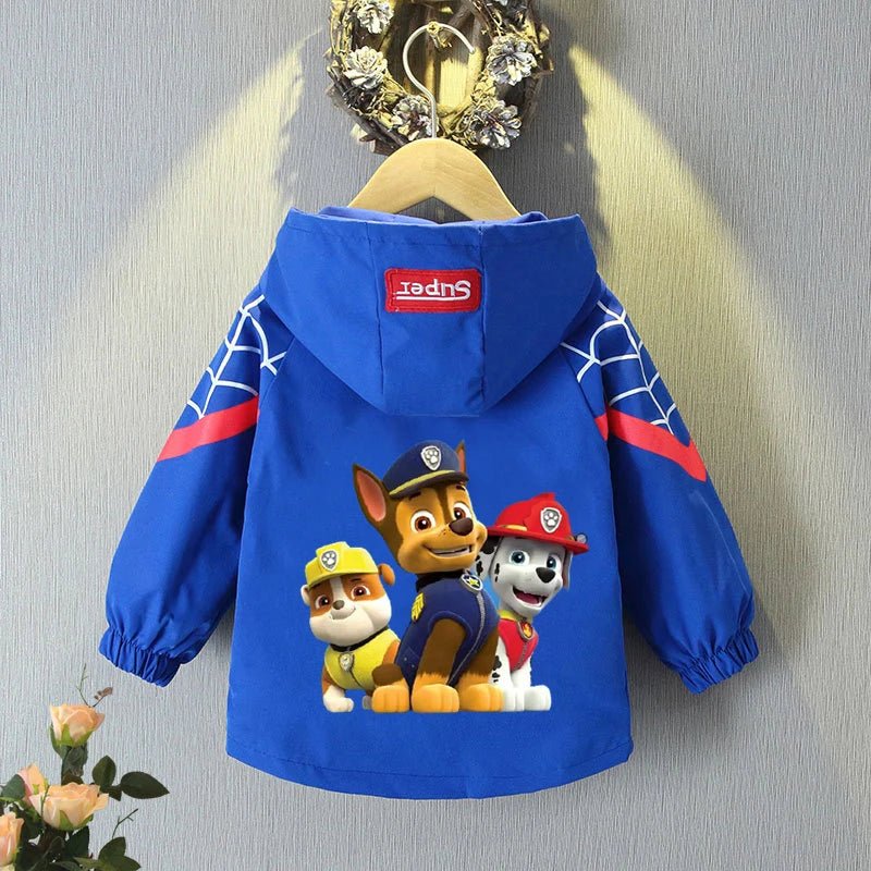 Veste PAW Patrol 2024 – À Capuche, Confort, Style Cartoon – Enfants 1–10 ans - GoDiscount