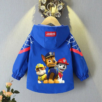 Veste PAW Patrol 2024 – À Capuche, Confort, Style Cartoon – Enfants 1–10 ans - GoDiscount