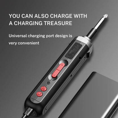 ⚡🔧 Tournevis Électrique Sans Fil – Rechargeable USB | Kit de Réparation Maison avec LED - GoDiscount