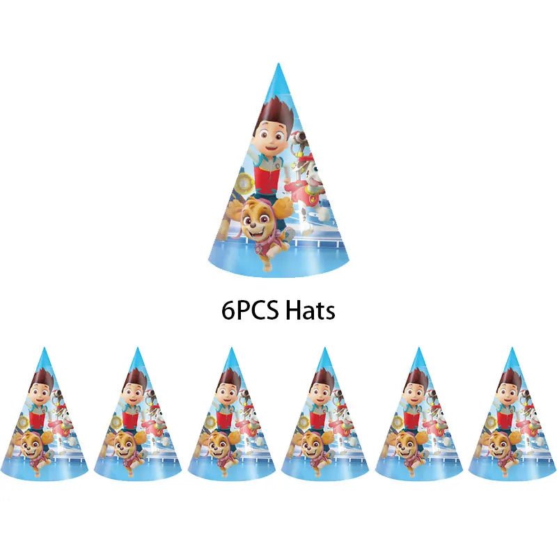Décoration Anniversaire PAW Patrol – Set Complet Fournitures de Fête : Assiettes, Serviettes, Ballons & Accessoires - GoDiscount