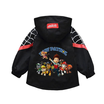 Veste PAW Patrol 2024 – À Capuche, Confort, Style Cartoon – Enfants 1–10 ans - GoDiscount