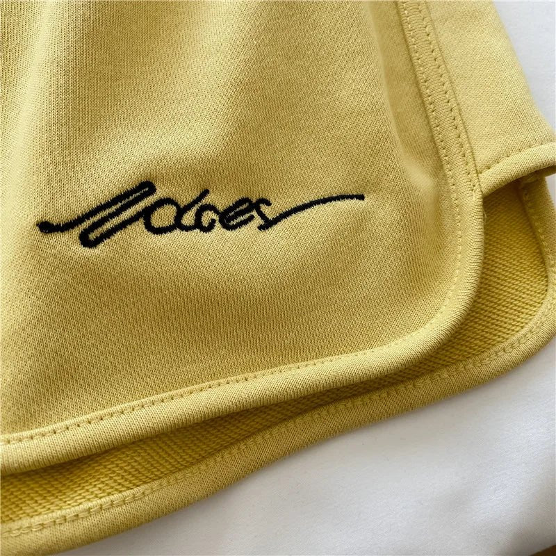 ⭐ Short Femme Été – Taille Haute, Léger & Respirant | Short Loose Casual Yoga & Gym Ultra Confort - GoDiscount