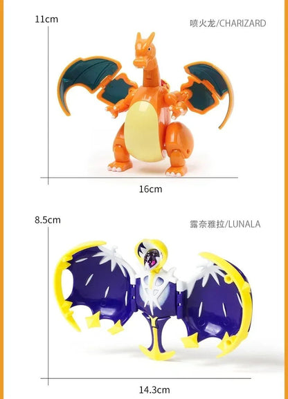 ⭐ Figurines Pokémon + Pokéball – Pikachu, Carapuce, Salamèche - GoDiscount