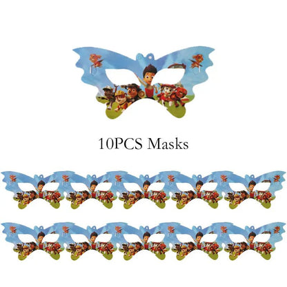 Décoration Anniversaire PAW Patrol – Set Complet Fournitures de Fête : Assiettes, Serviettes, Ballons & Accessoires - GoDiscount