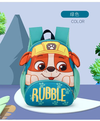 PAW Patrols Anime Chase Schoolbag Skye kawaii Cute nylon Backpack Boy Girl comfort leisure Shoulders Bags Knapsack Surprise gift - GoDiscount