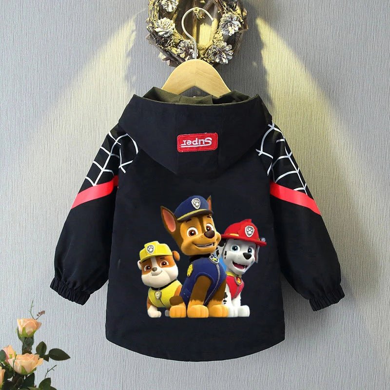 Veste PAW Patrol 2024 – À Capuche, Confort, Style Cartoon – Enfants 1–10 ans - GoDiscount