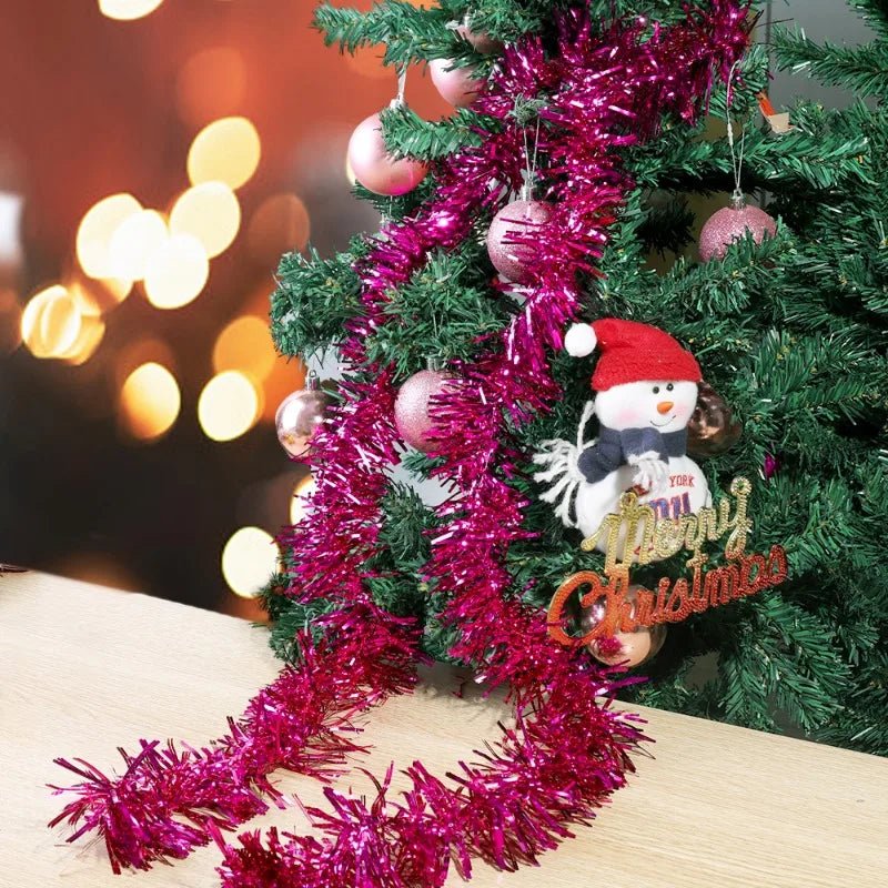 🎀✨ Ruban Or & Rouge 1.5/30M – Guirlande Noël, Sapin, Anniversaire & Mariage | Déco Fêtes DIY - GoDiscount