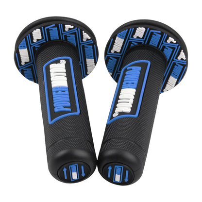 🎯⚡ Poignées Powermotor – Protection Guidon en Caoutchouc Gel, 7/8" 22mm, 24mm pour Motocross & Dirt Bike - GoDiscount