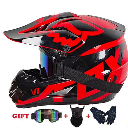 🏍️🎉 Casque Moto Enfant – Casco Moto Off - Road DOT | Protection Sécurisée pour Jeunes & Ados - GoDiscount
