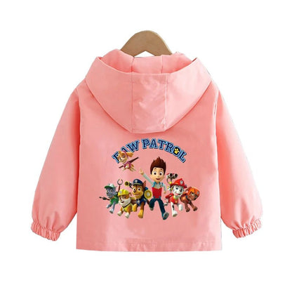 Veste PAW Patrol 2024 – À Capuche, Confort, Style Cartoon – Enfants 1–10 ans - GoDiscount