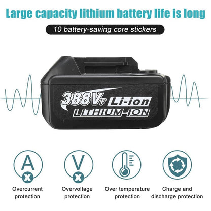 1️⃣ ⚡🛠️ Drillpro Power Set 800N.m – Clé à Chocs + Marteau Perforateur 13mm Compatible Makita 18V - GoDiscount