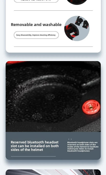 💨🛡️ Casque Moto Beon - 507 – Casque Full Face Racing, Certifié DOT/ECE | Pour Toute Saison - GoDiscount