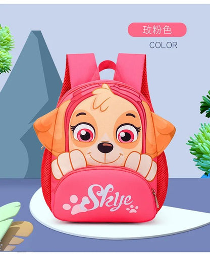 PAW Patrols Anime Chase Schoolbag Skye kawaii Cute nylon Backpack Boy Girl comfort leisure Shoulders Bags Knapsack Surprise gift - GoDiscount