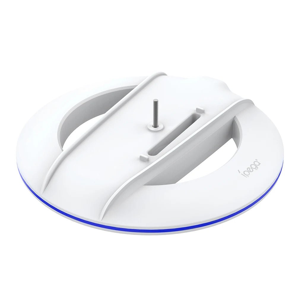 RGB Vertical Stand Gaming Base Stable Console Bracket for PS5 Slim Console for PS5 Slim Disc/Digital Version Game Accessories - GoDiscount