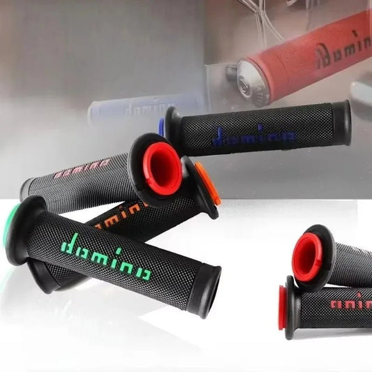 3️⃣ 🔥🏍️ Poignées de Moto Universelles 7/8" 22 - 24mm – Domino GEL Grip en Caoutchouc pour ATV, Pit Bike, Motocross, Racing - GoDiscount