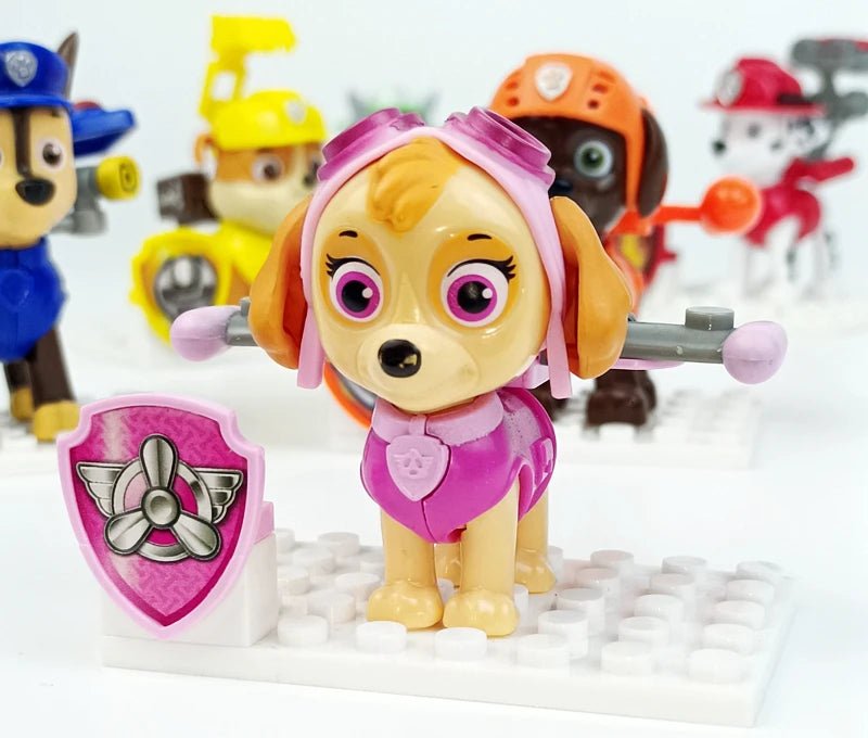 Coffret 6 Figurines Paw Patrol – Jouets Officiels Enfant - GoDiscount