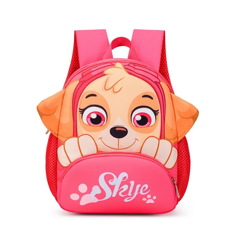 PAW Patrols Anime Chase Schoolbag Skye kawaii Cute nylon Backpack Boy Girl comfort leisure Shoulders Bags Knapsack Surprise gift - GoDiscount