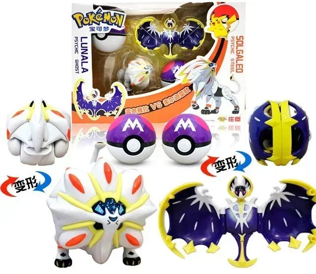 ⭐ Figurines Pokémon + Pokéball – Pikachu, Carapuce, Salamèche - GoDiscount