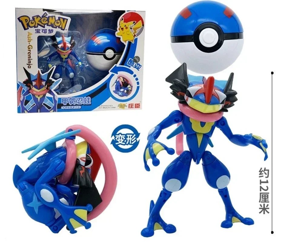 ⭐ Figurines Pokémon + Pokéball – Pikachu, Carapuce, Salamèche - GoDiscount