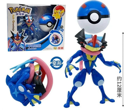 ⭐ Figurines Pokémon + Pokéball – Pikachu, Carapuce, Salamèche - GoDiscount
