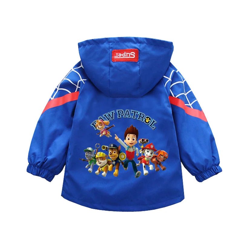 Veste PAW Patrol 2024 – À Capuche, Confort, Style Cartoon – Enfants 1–10 ans - GoDiscount