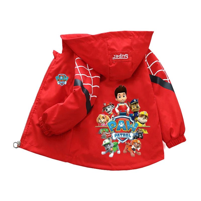 Veste PAW Patrol 2024 – À Capuche, Confort, Style Cartoon – Enfants 1–10 ans - GoDiscount