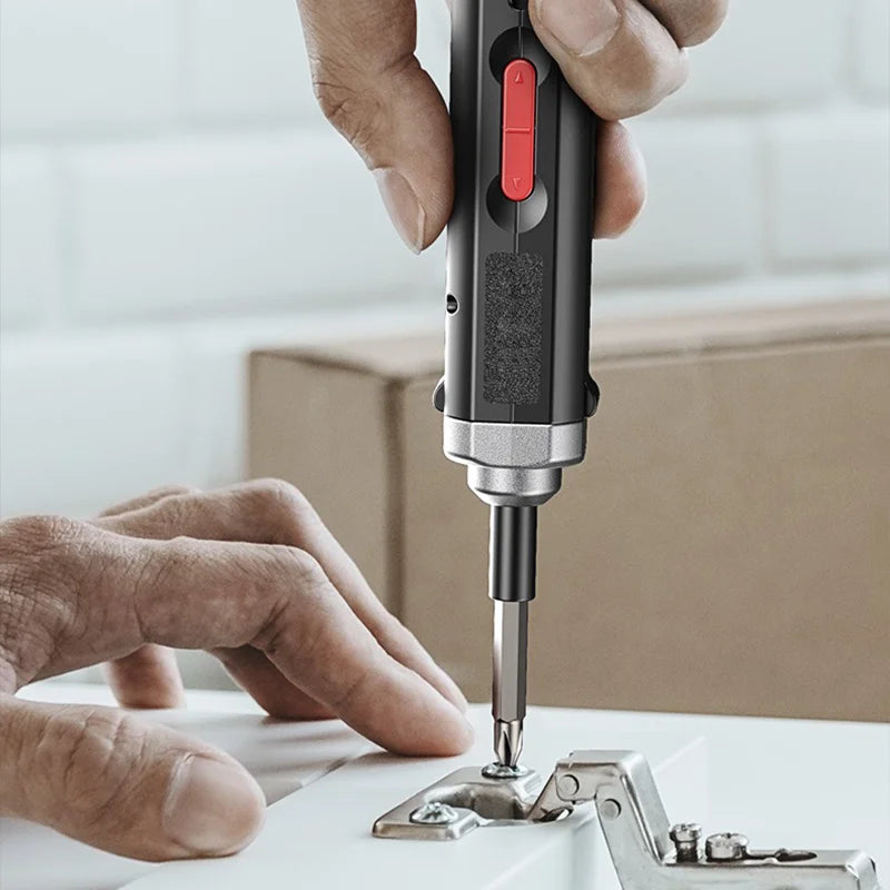 ⚡🔧 Tournevis Électrique Sans Fil – Rechargeable USB | Kit de Réparation Maison avec LED