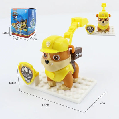 Coffret 6 Figurines Paw Patrol – Jouets Officiels Enfant - GoDiscount