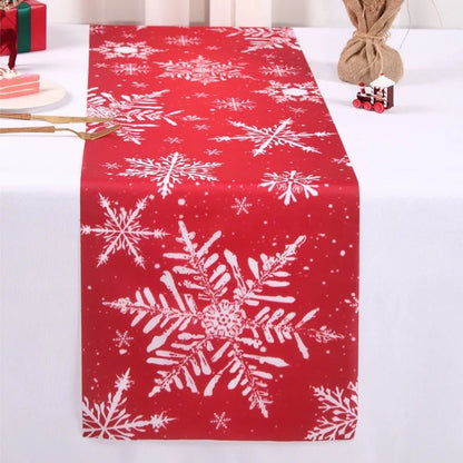 Merry Christmas Table Runner Xmas Table Cover Christmas Decorations For Home 2025 Navidad Natal Gifts New Year 2026 Tablecloth - GoDiscount
