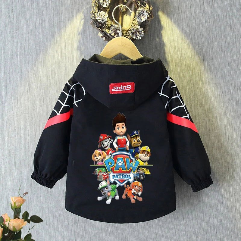 Veste PAW Patrol 2024 – À Capuche, Confort, Style Cartoon – Enfants 1–10 ans - GoDiscount