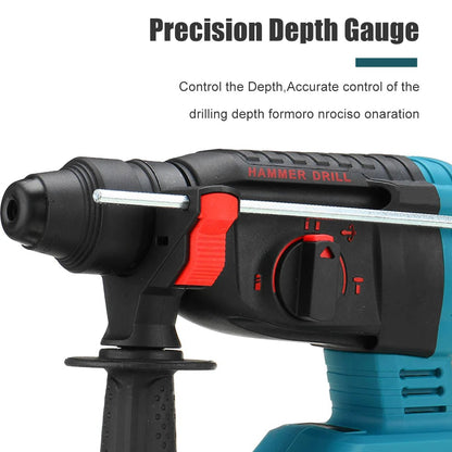 1️⃣ ⚡🛠️ Drillpro Power Set 800N.m – Clé à Chocs + Marteau Perforateur 13mm Compatible Makita 18V - GoDiscount