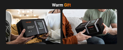 "WOLFBOX 3000A Jump Starter avec Compresseur d'Air, 16000mAh & 160PSI, Démarreur de Batterie Portable Voiture avec Charge Rapide 65W" - GoDiscount