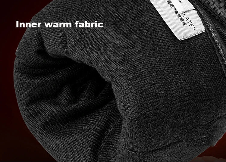 🏍️❄️ Gants Moto Hiver – Cuir Dermal, Protection Carbone | Gants Étanches & Coupe - vent pour Riders - GoDiscount