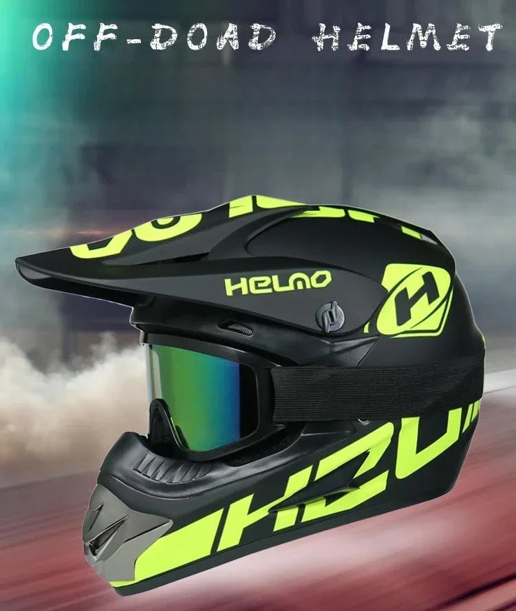 🏍️🎉 Casque Moto Enfant – Casco Moto Off - Road DOT | Protection Sécurisée pour Jeunes & Ados - GoDiscount