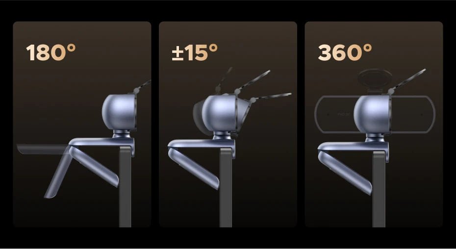 Webcam UGREEN 4K 8MP – Autofocus PDAF, Micro AI Anti-Bruit, Full HD 1080P, Idéale pour Zoom, Teams - GoDiscount