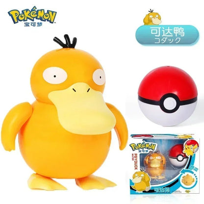 ⭐ Figurines Pokémon + Pokéball – Pikachu, Carapuce, Salamèche - GoDiscount