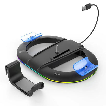 Support Vertical RGB pour PS5 Slim/Pro avec Système de Refroidissement – Accessoire Gaming - GoDiscount