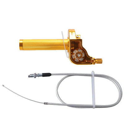 💨🏍️ Accélérateur Moto CNC Aluminium 7/8'' 22mm – Poignée Twist Grip pour Pit Bike, Motocross, ATV Offroad - GoDiscount