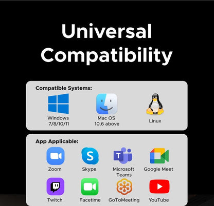 Webcam UGREEN 4K 8MP – Autofocus PDAF, Micro AI Anti-Bruit, Full HD 1080P, Idéale pour Zoom, Teams - GoDiscount