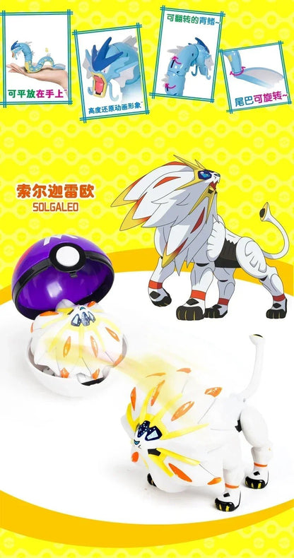 ⭐ Figurines Pokémon + Pokéball – Pikachu, Carapuce, Salamèche - GoDiscount