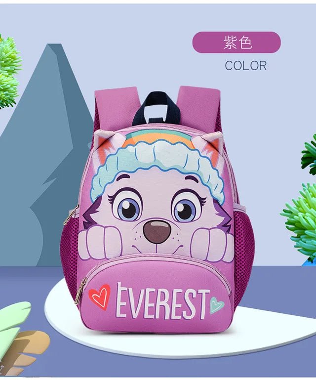 PAW Patrols Anime Chase Schoolbag Skye kawaii Cute nylon Backpack Boy Girl comfort leisure Shoulders Bags Knapsack Surprise gift - GoDiscount