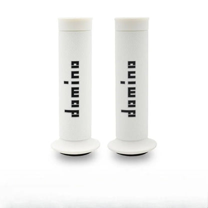🏍️💥 Poignées Moto 22/24mm – GEL Domino Grip en Caoutchouc, 4 Couleurs pour KTM, Yamaha, Pit Bike, Motocross - GoDiscount
