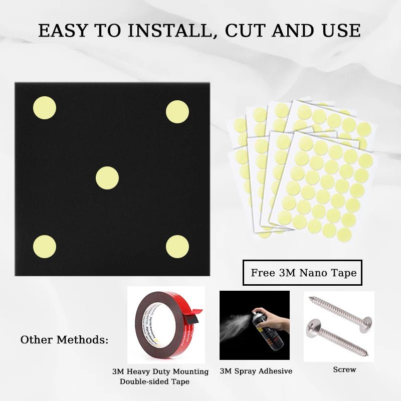 Panneaux Mousse Acoustique Haute Densité – Isolation Phonique Mur & Plafond |(6 à 48 pièces) - GoDiscount