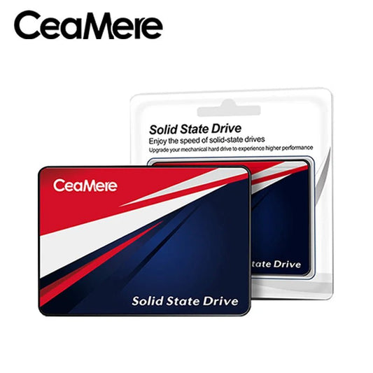 ⭐ SSD CeaMere SATA III 2.5" – 120GB à 480GB (Lot de 5 à 20) | Disque SSD pour PC Portable & Ordinateur de Bureau - GoDiscount