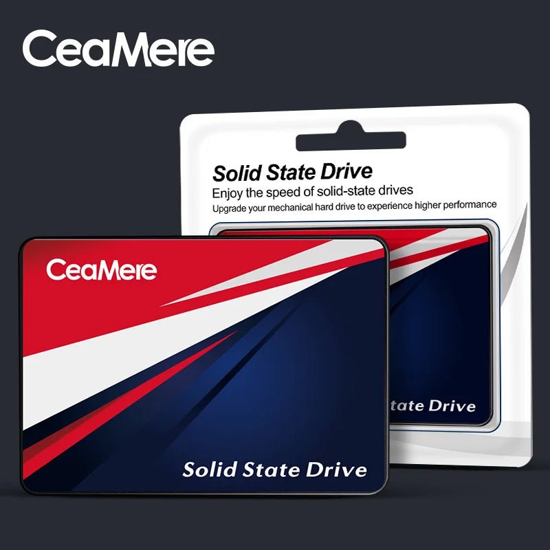 ⭐ SSD CeaMere SATA III 2.5" – 120GB à 480GB (Lot de 5 à 20) | Disque SSD pour PC Portable & Ordinateur de Bureau - GoDiscount